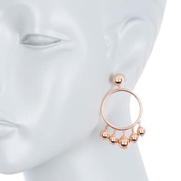 Kate Spade♠️ New York large bauble hoop earrings